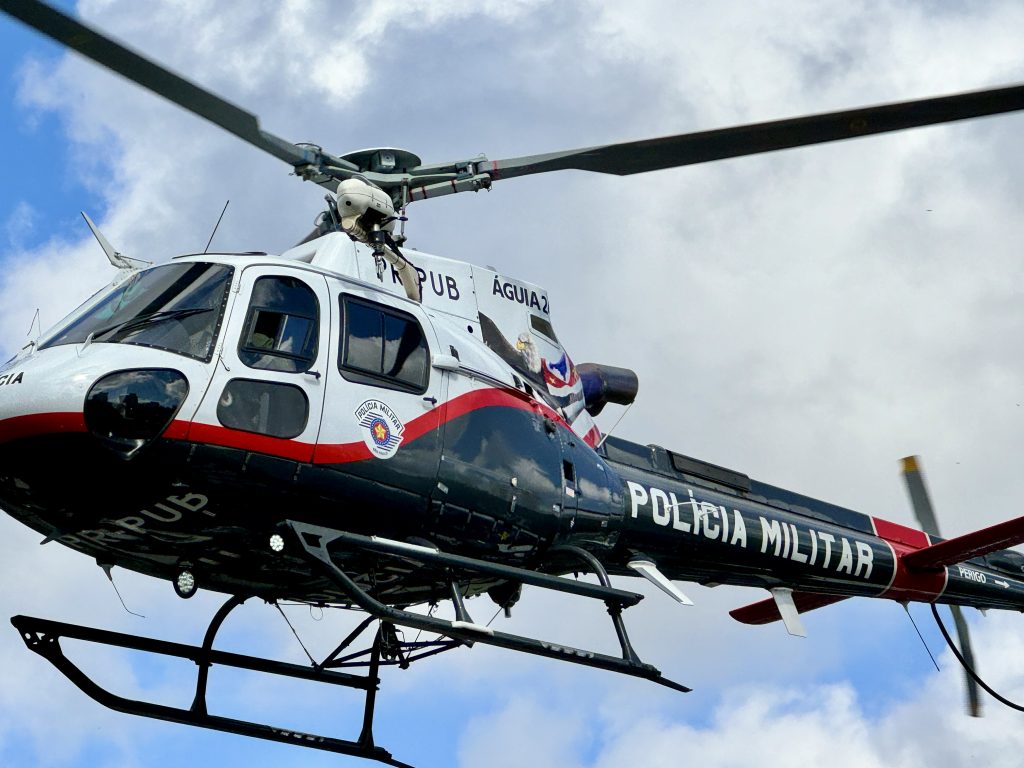 Helicóptero da PM