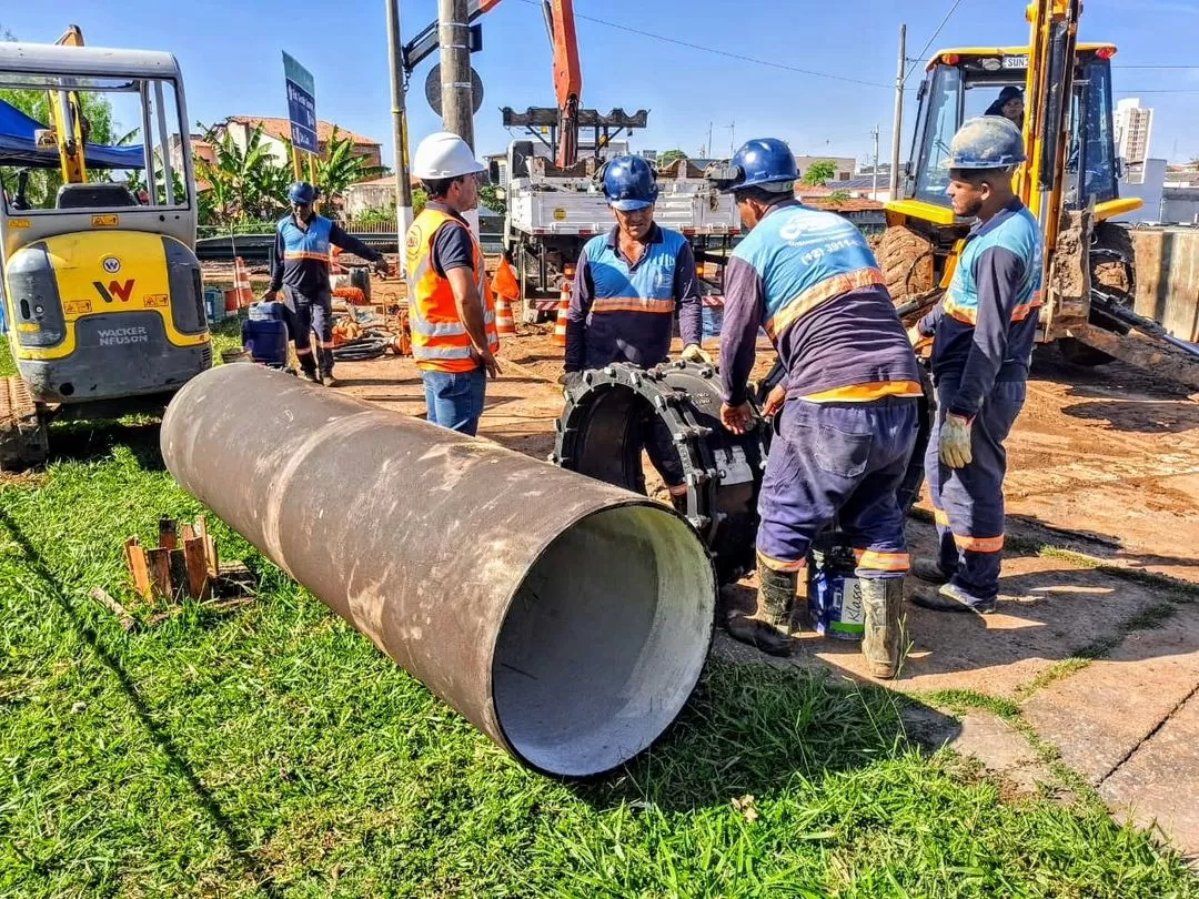 Nova adutora deve resolver problemas de abastecimento de água para 90 mil pessoas em Jacareí