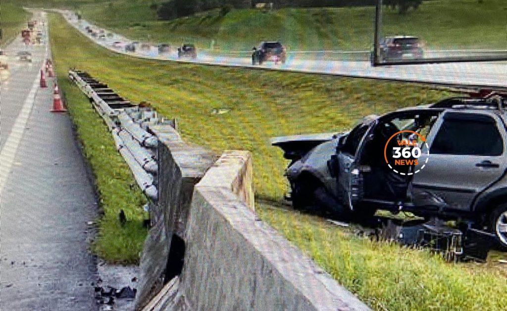 Motorista morre e passageiro fica ferido