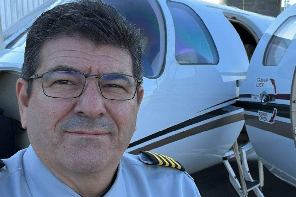 piloto que morreu na explosão do avião em Ubatuba