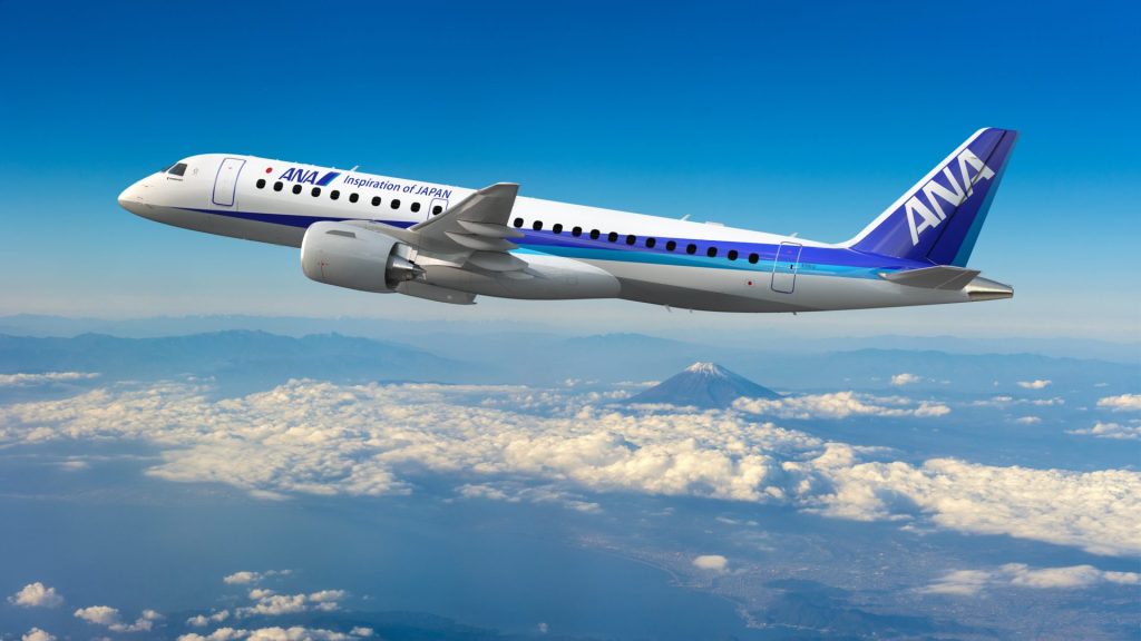 Embraer vende 15 aviões E190-E2 para companhia japonesa a amplia laços comerciais na Ásia 1 aviões E190-E2