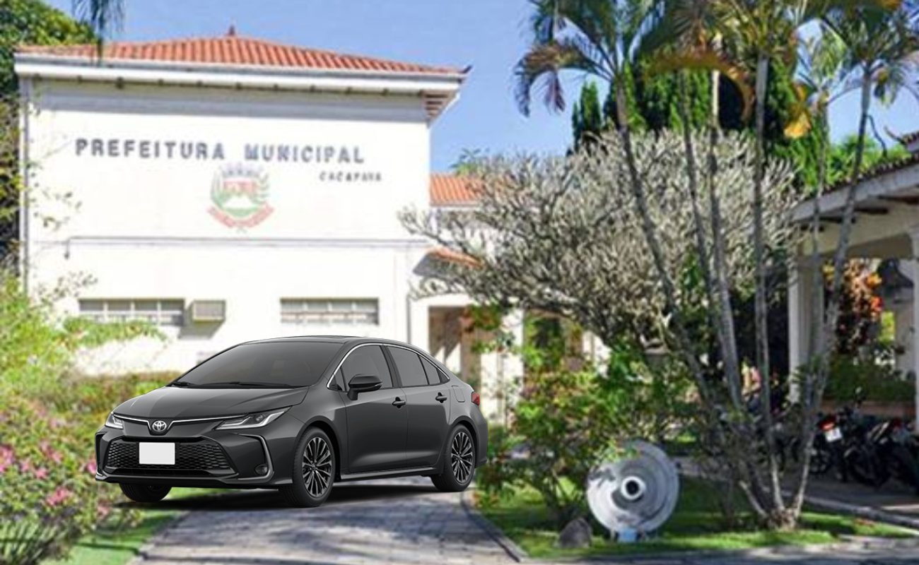 Carro oficial do Prefeito de Caçapava