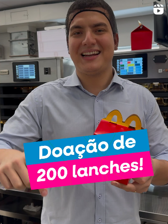 lanches do McDonald's