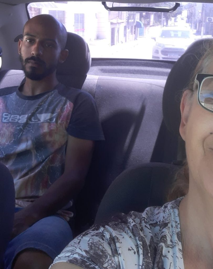 filho que fugiu de clínica em Taubaté