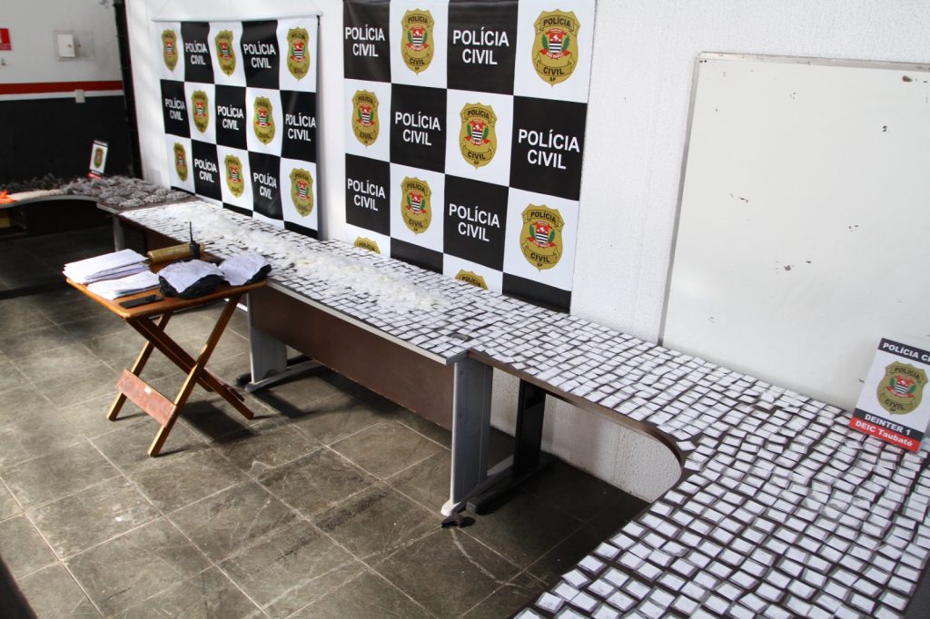 Apreensão de drogas em Pinda
