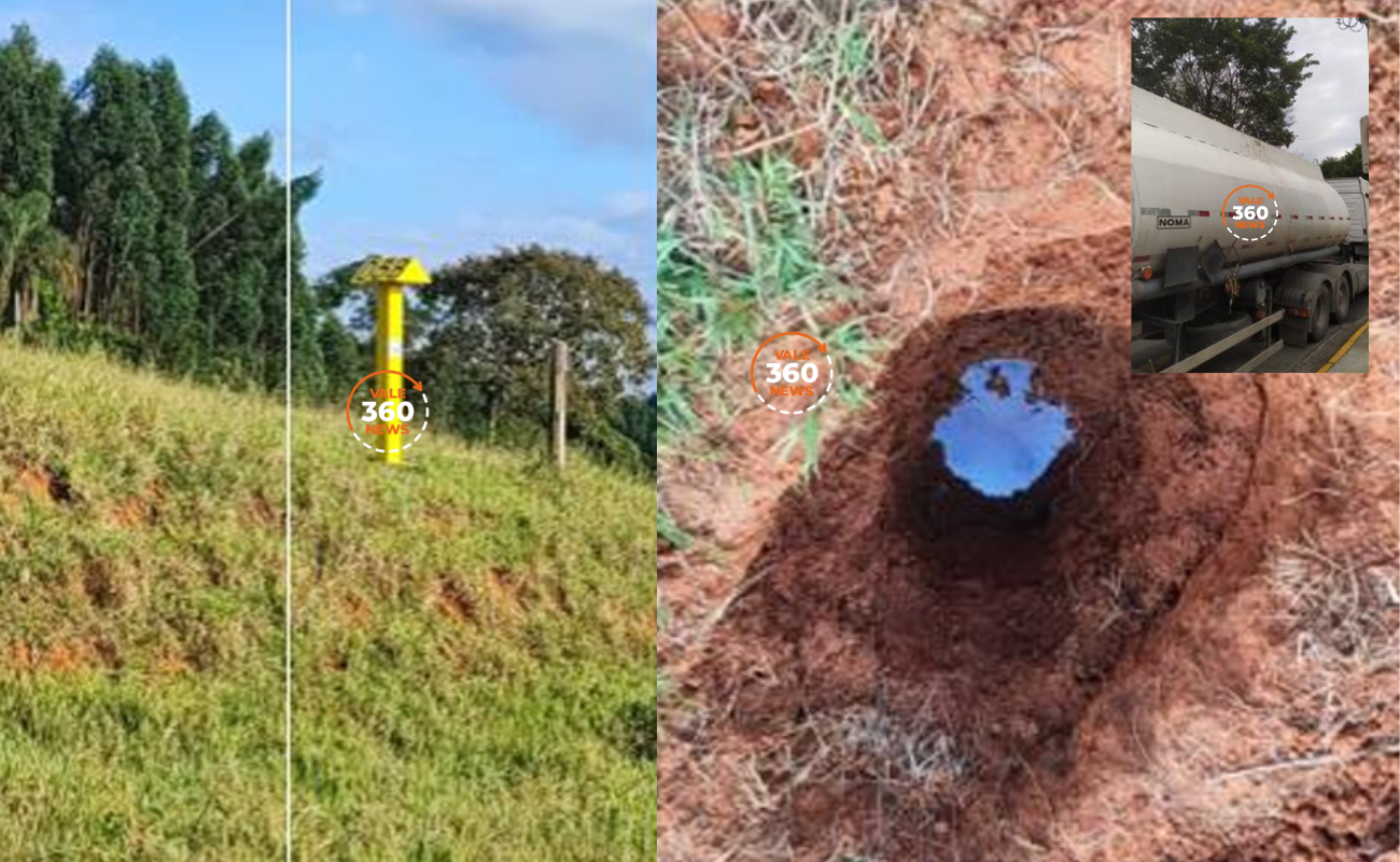 Caminhoneiro é preso transportando 22 mil litros de gasolina furtada de duto da Petrobras, no Vale do Paraíba, e prejuízo chega a R$ 1 milhão