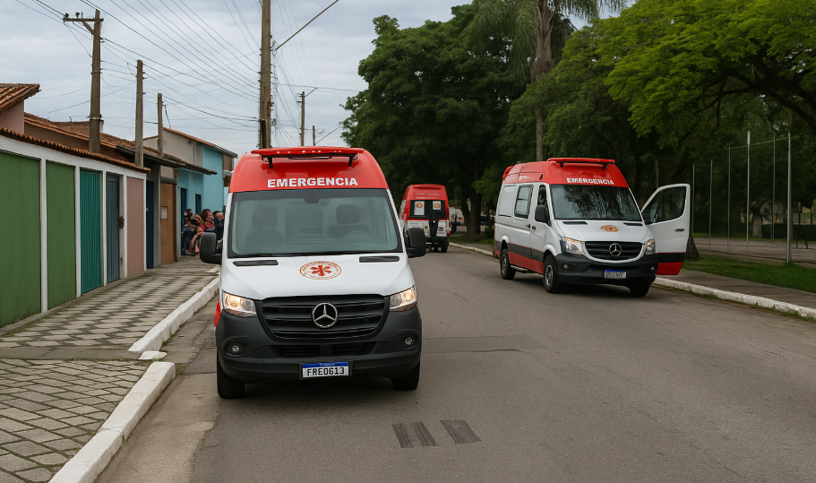 Acidente em Lorena deixa um morto e cinco feridos após carro bater em poste 1 Acidente em Lorena