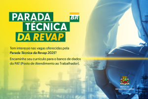 parada técnica da REVAP em São José dos Campos