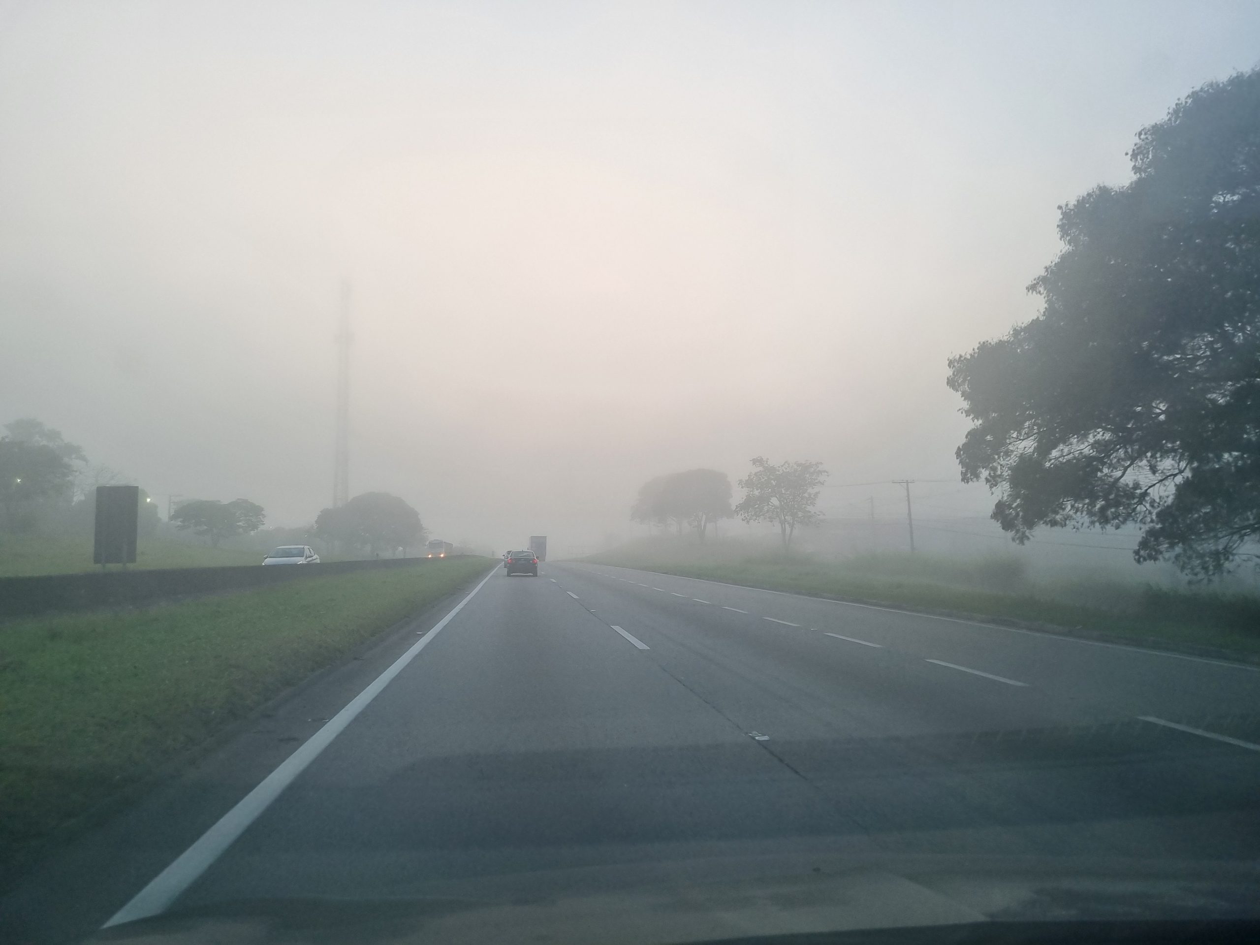 Chuva e chuvisco trazem sensação de frio para o Vale do Paraíba e Serra da Mantiqueira