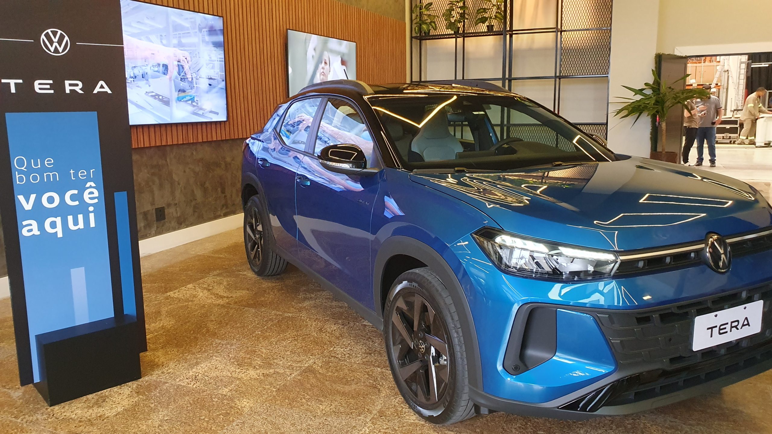 Novo carro produzido em Taubaté