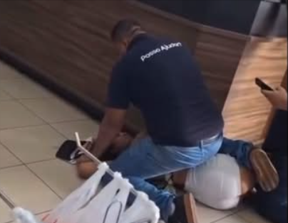 supermercado no centro de Pinda