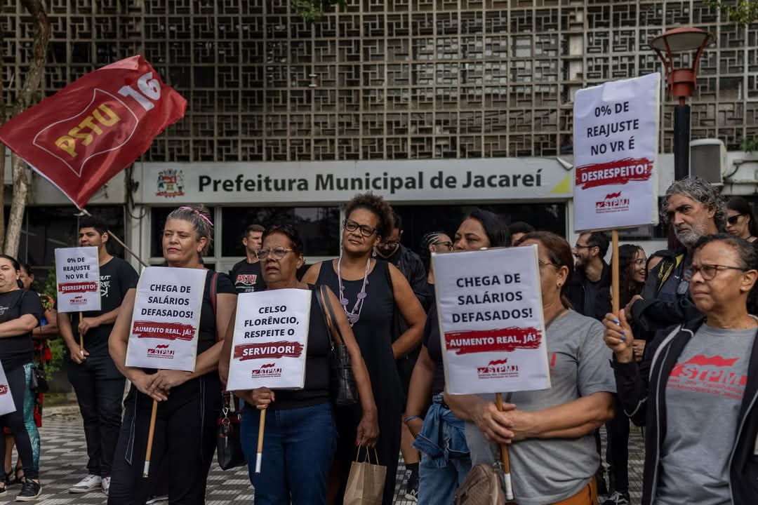 Servidores municipais de Jacareí anunciam greve a partir de segunda (26)