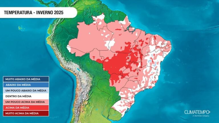 Inverno de 2025 terá mais ondas de frio e geadas