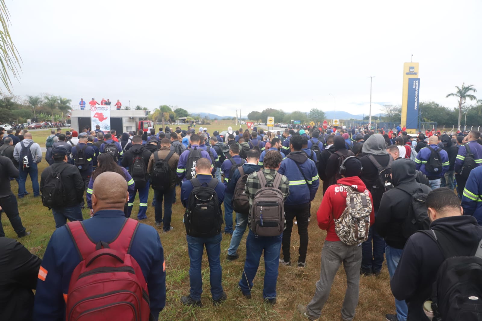 Trabalhadores da Gerdau de Pinda