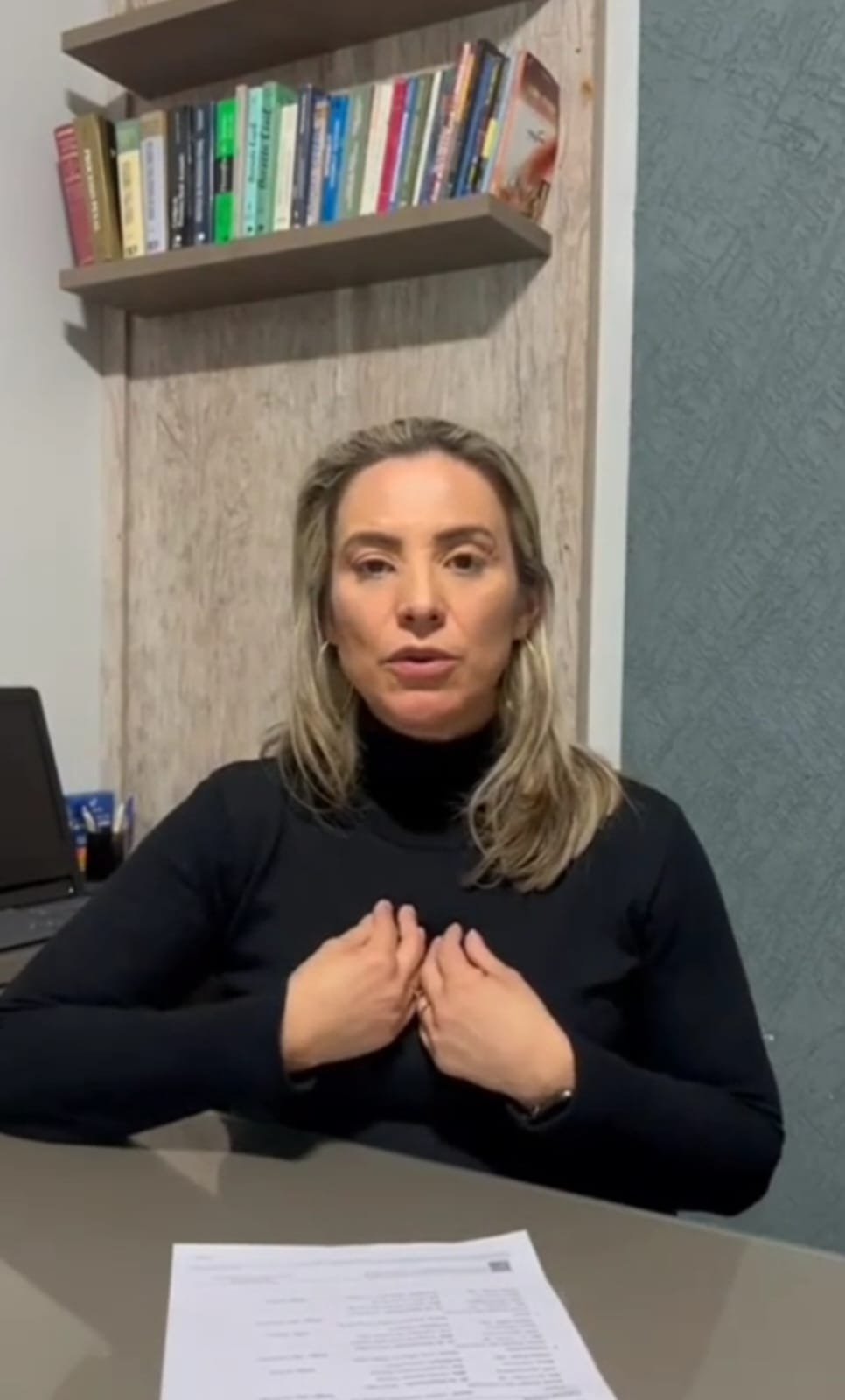 Vice-prefeita Juliana Freitas