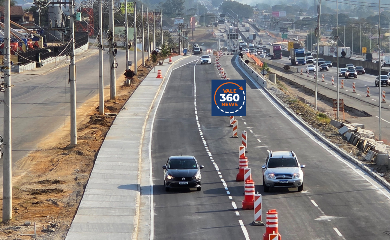 Via Dutra entre Jacareí e São José dos Campos