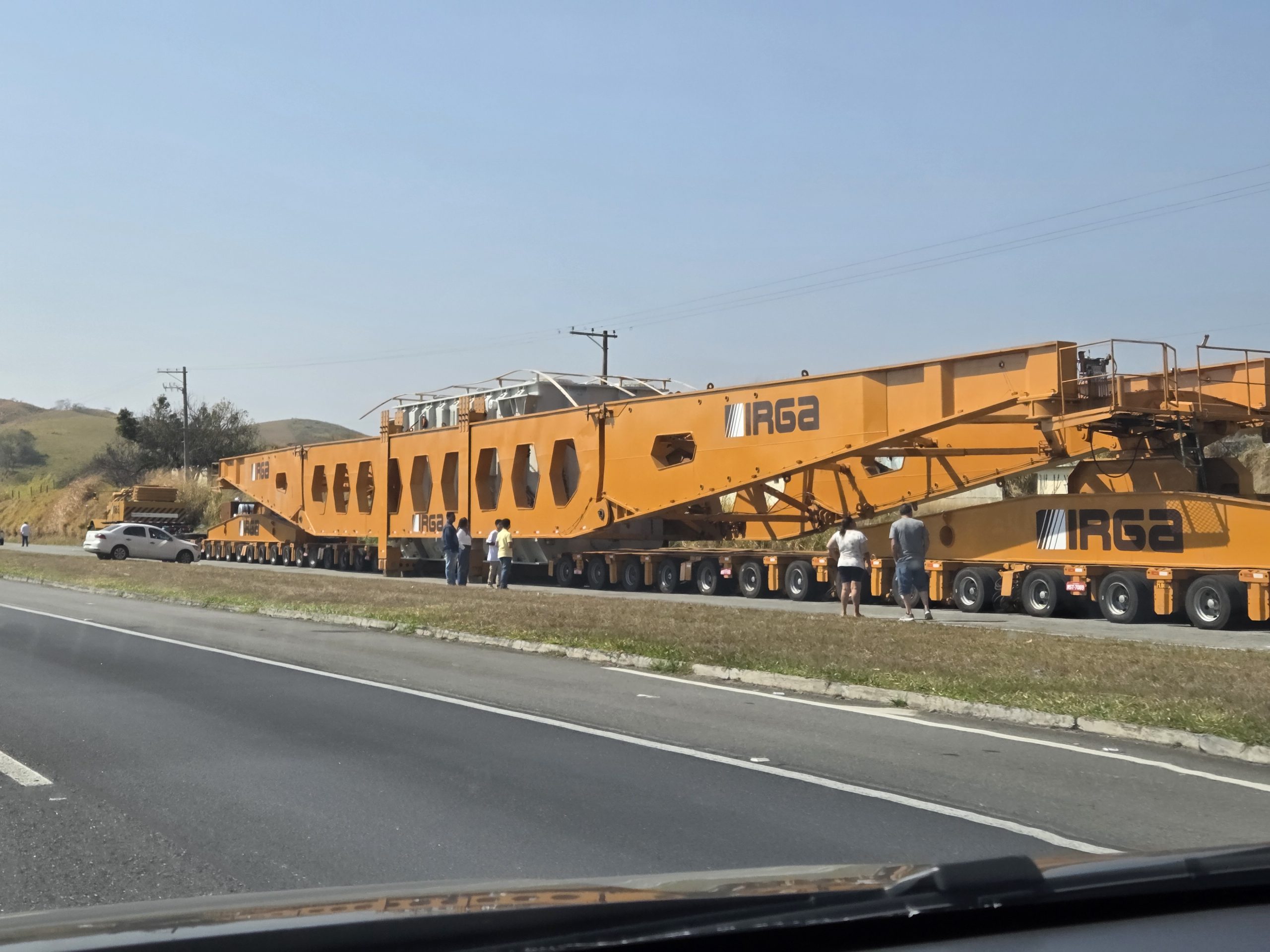 Atenção, motoristas! Segunda mega carreta deixa Guarulhos e vai passar pelo Vale do Paraíba