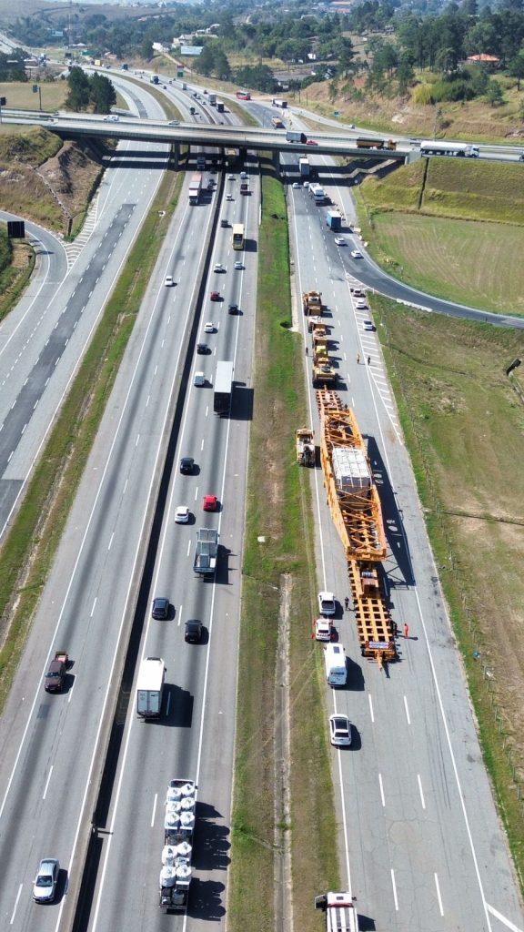 perguntas e respostas sobre a mega carreta com transformador de 845 toneladas