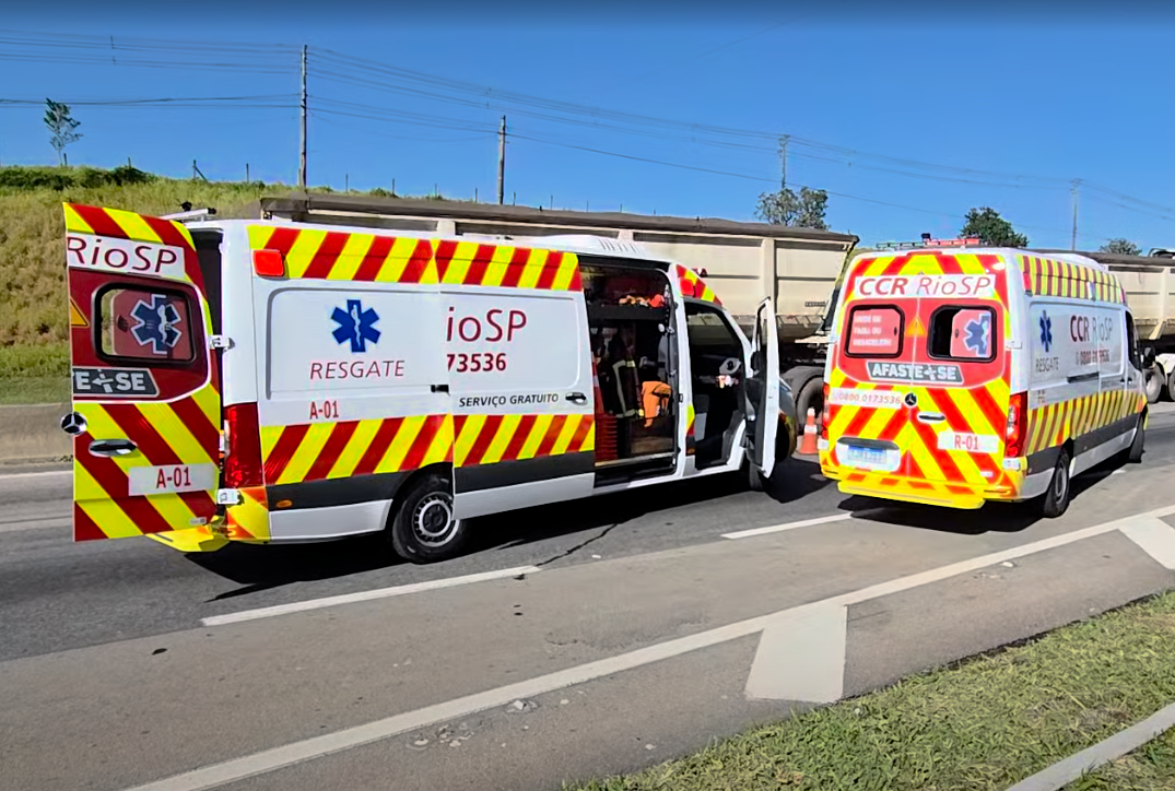 Motociclista e garupa morrem atropelados na Via Dutra, em Taubaté