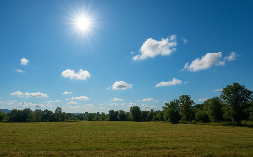 Temperaturas ficam amenas