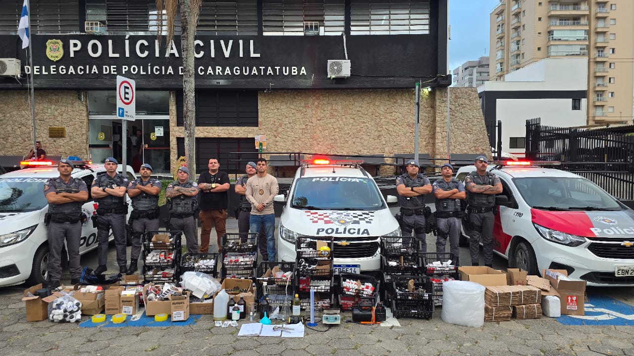 laboratório clandestino de anabolizantes