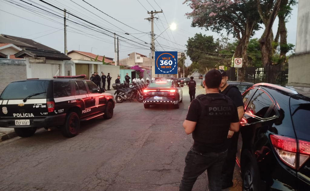 Operação da Polícia Civil busca desarticular rede ligada ao tráfico de drogas em São José dos Campos