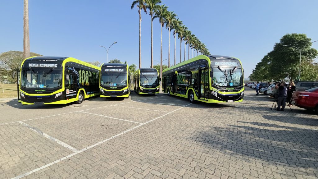 Conheça os novos ônibus elétricos de São José dos Campos. Saiba quais são as primeiras linhas atendidas 3 Conheça os novos ônibus elétricos de São José dos Campos