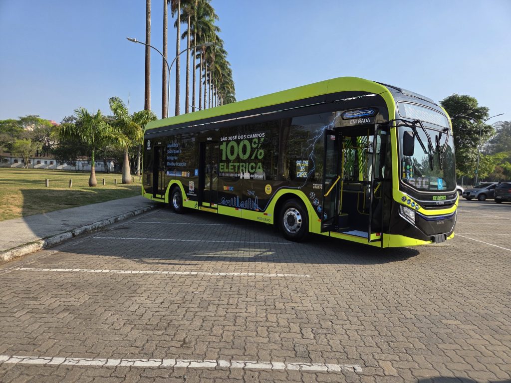Conheça os novos ônibus elétricos de São José dos Campos. Saiba quais são as primeiras linhas atendidas 2 Conheça os novos ônibus elétricos de São José dos Campos