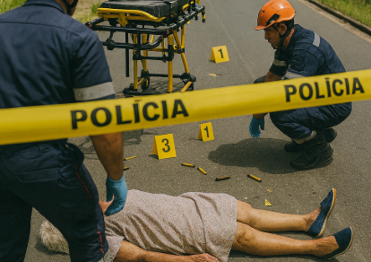 Idosa, de 79 anos, é atingida por bala perdida no Vale do Paraíba. Tiro teria partido de confronto entre grupos rivais