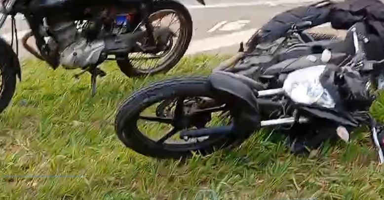 Motociclista fica gravemente ferido em acidente na Via Dutra