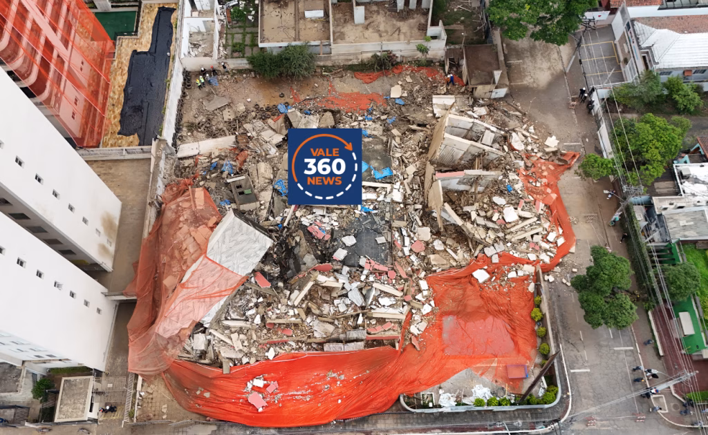 Veja o antes e o depois do Hotel Urupema e imagens exclusivas da implosão em São José dos Campos 7 Veja o antes e o depois do Hotel Urupema