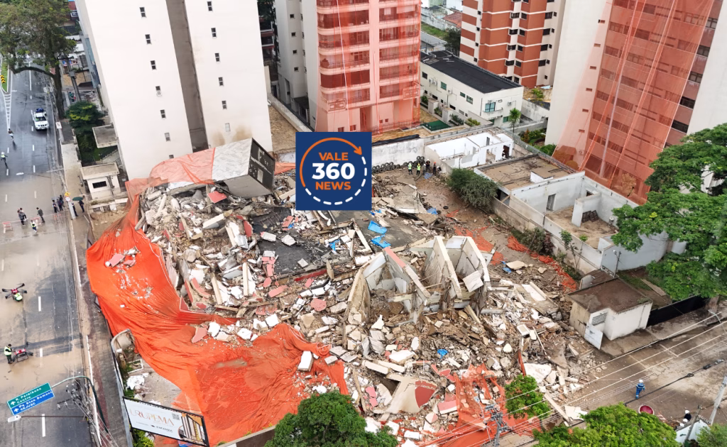 Veja o antes e o depois do Hotel Urupema e imagens exclusivas da implosão em São José dos Campos 6 Veja o antes e o depois do Hotel Urupema
