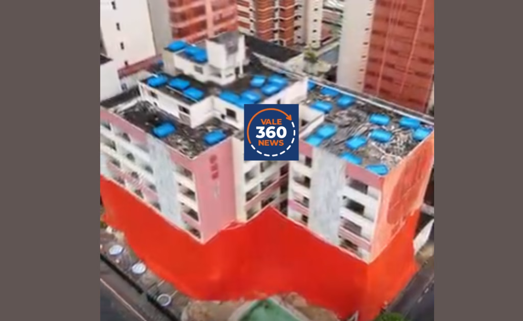 Veja o antes e o depois do Hotel Urupema e imagens exclusivas da implosão em São José dos Campos 4 Veja o antes e o depois do Hotel Urupema