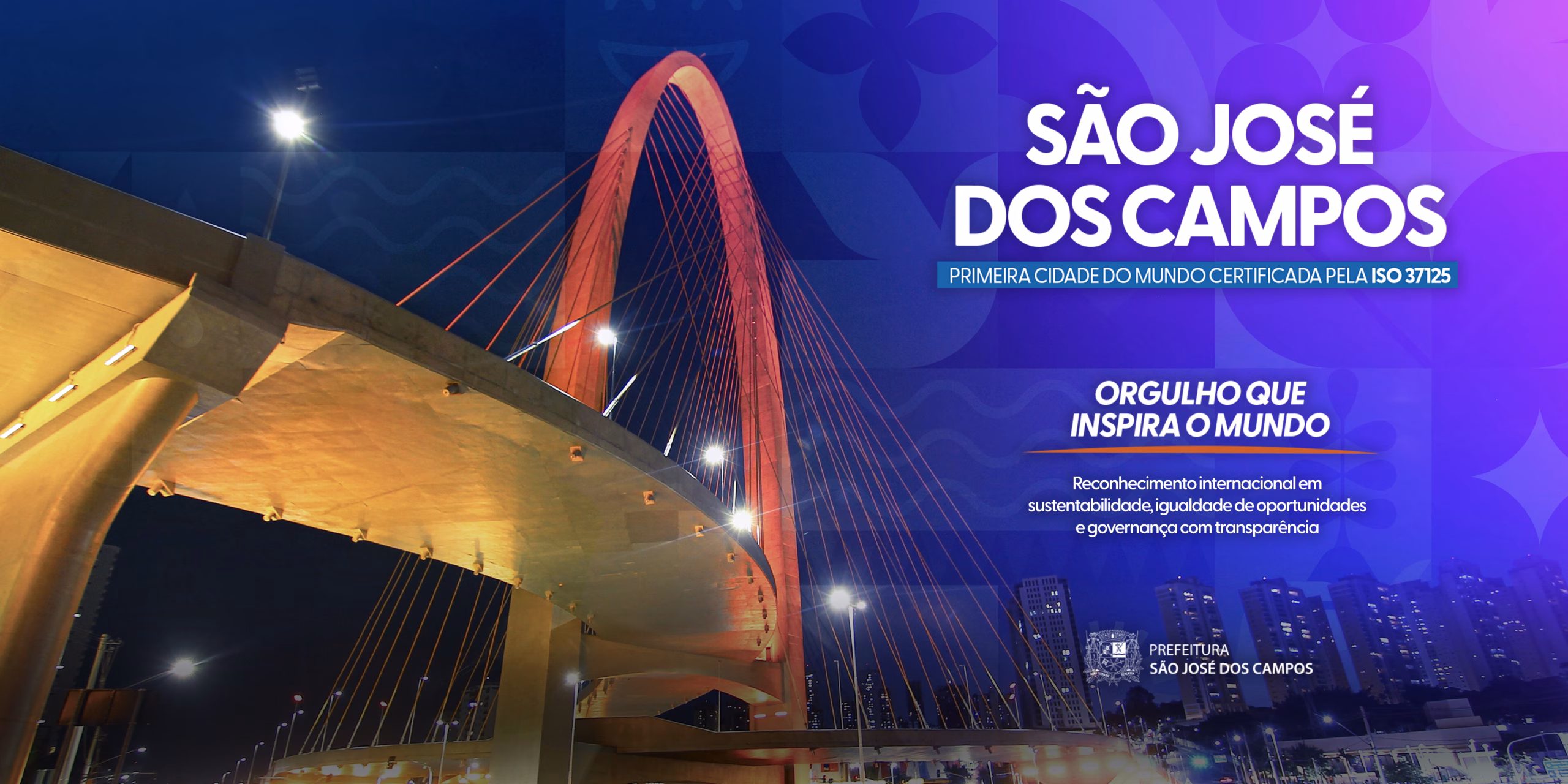 1ª cidade do mundo certificada pela ISO 37125