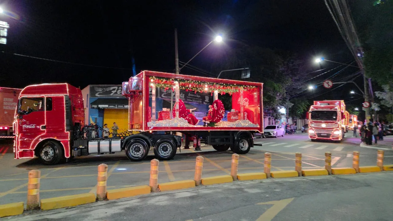 Caravana de natal Coca