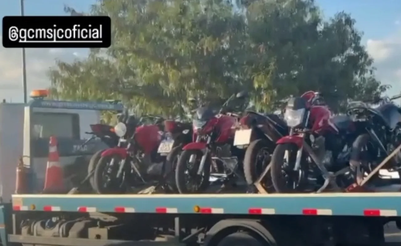 GCM São José dos Campos tira 34 veículos de arruaceiros das ruas