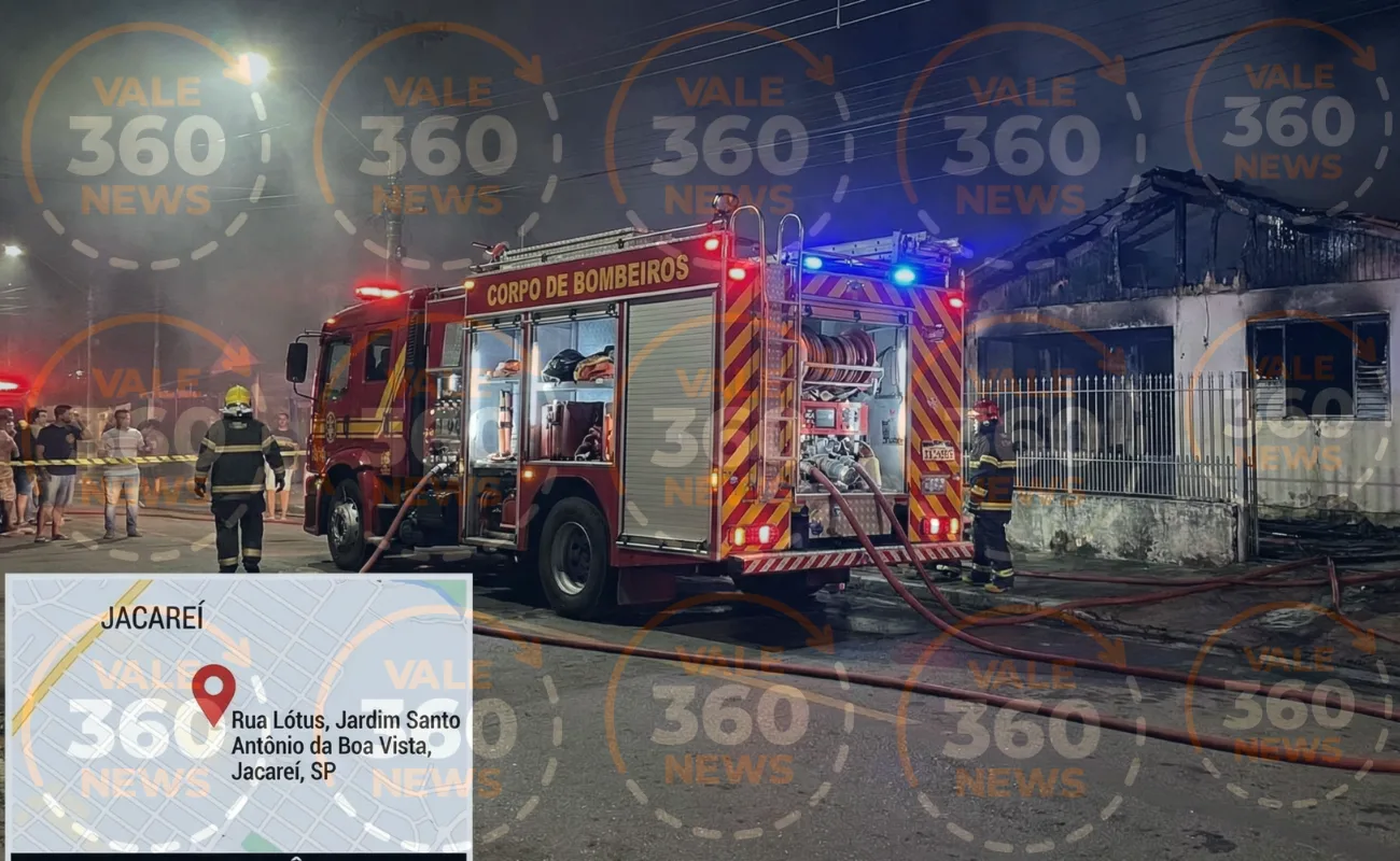 Incêndio em Jacareí