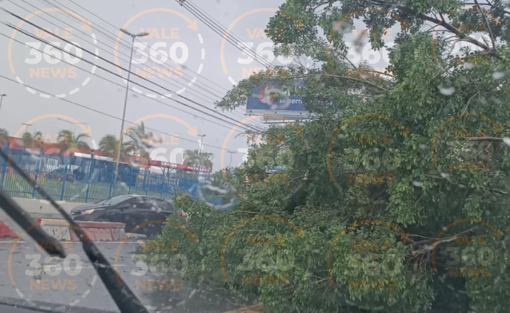 cidades do Vale do Paraíba tem chuva de granizo