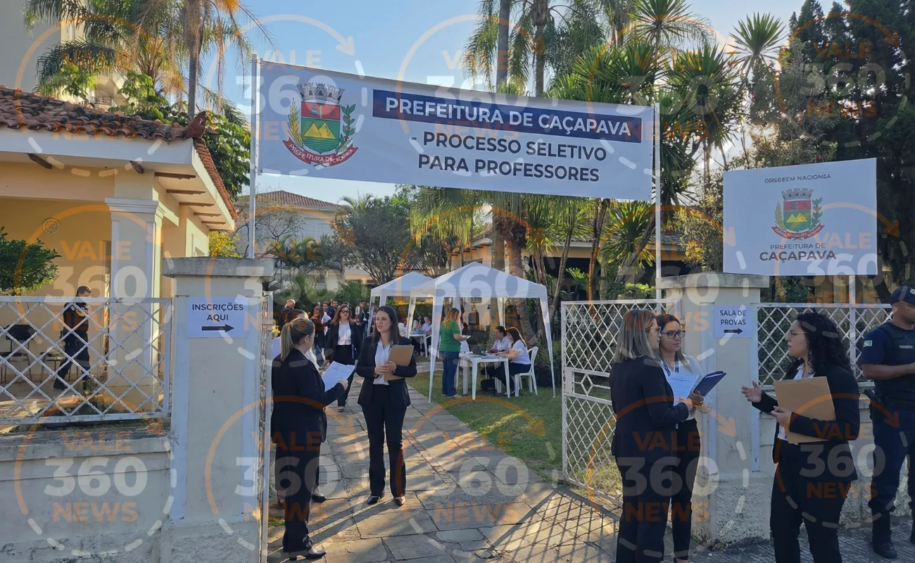 Processo seletivo para professores temporários em Caçapava