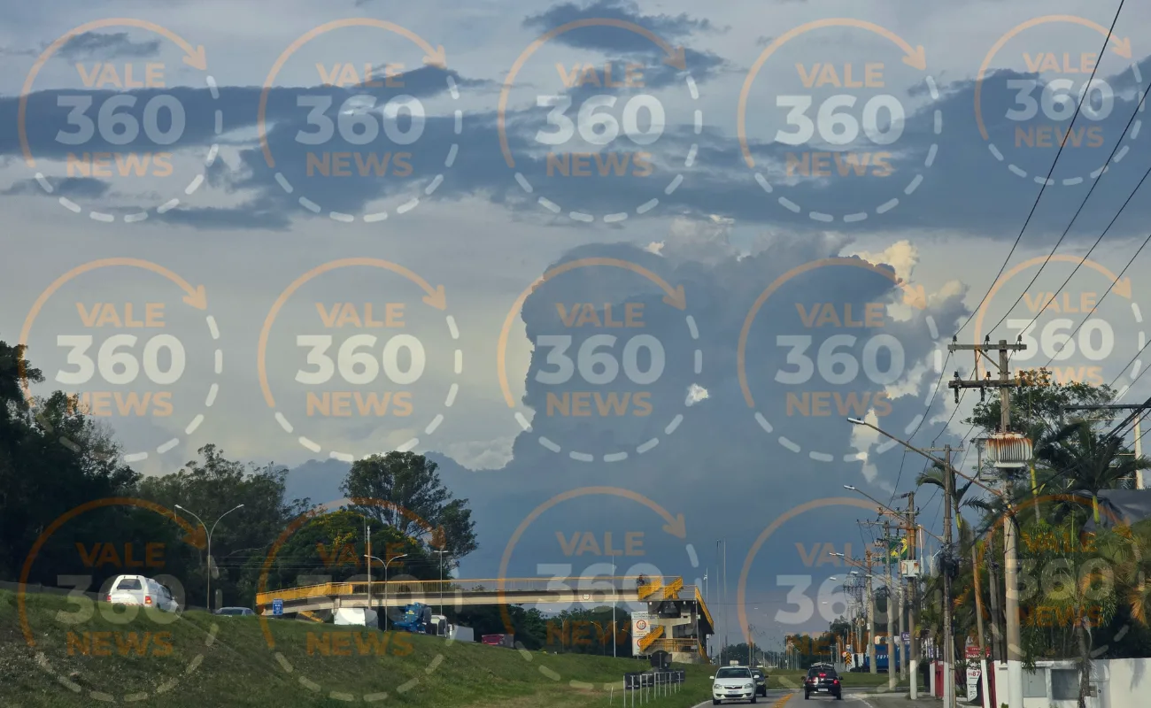 Defesa Civil: Alerta de tempestades no Vale do Paraíba e no Litoral Norte