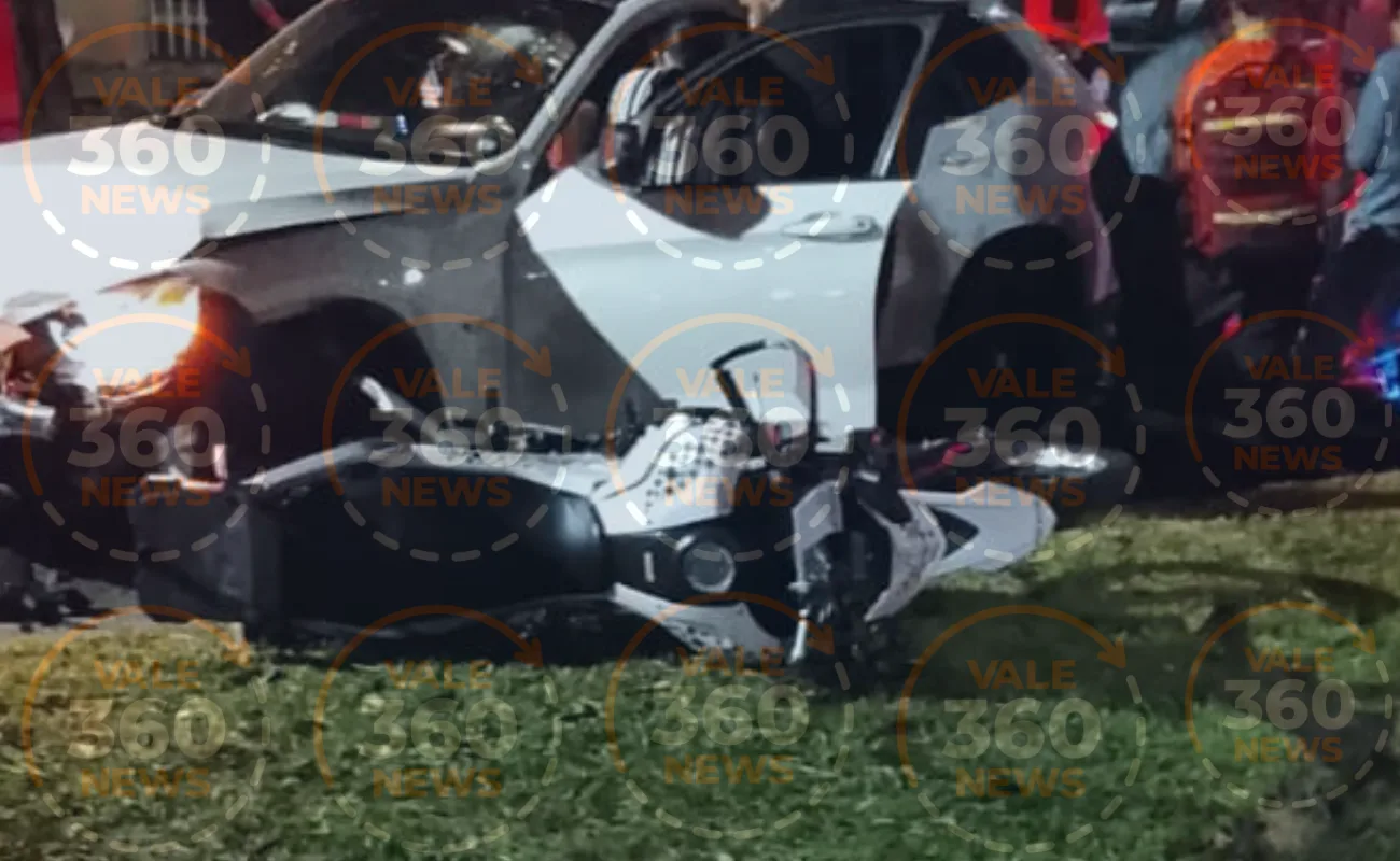 Suspeito baleado pela PM em São José dos Campos em perseguição estava em moto furtada e sem capacete