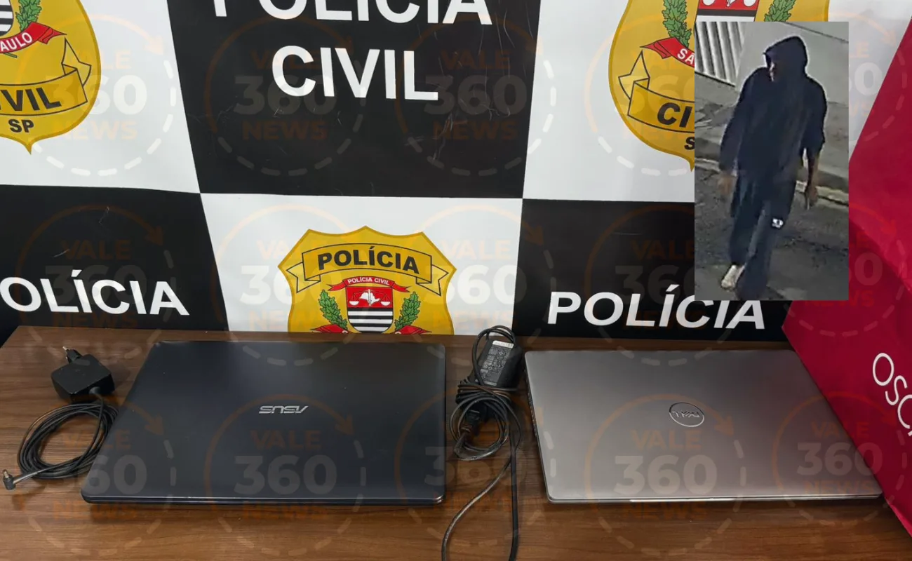 Furtos a residências em Jacareí: Polícia recupera laptops e encontra itens e roupas usadas em roubos a condomínios de alto padrão