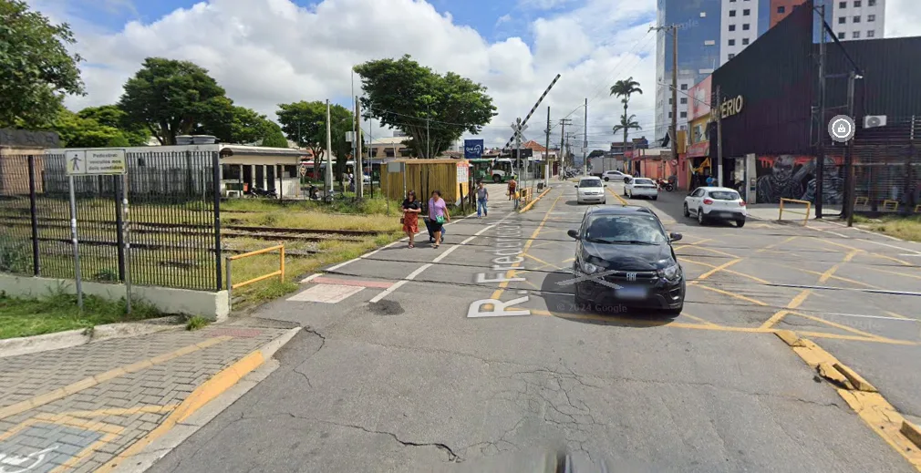 atropelado por trem no Centro de Pinda