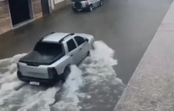 temporal com granizo