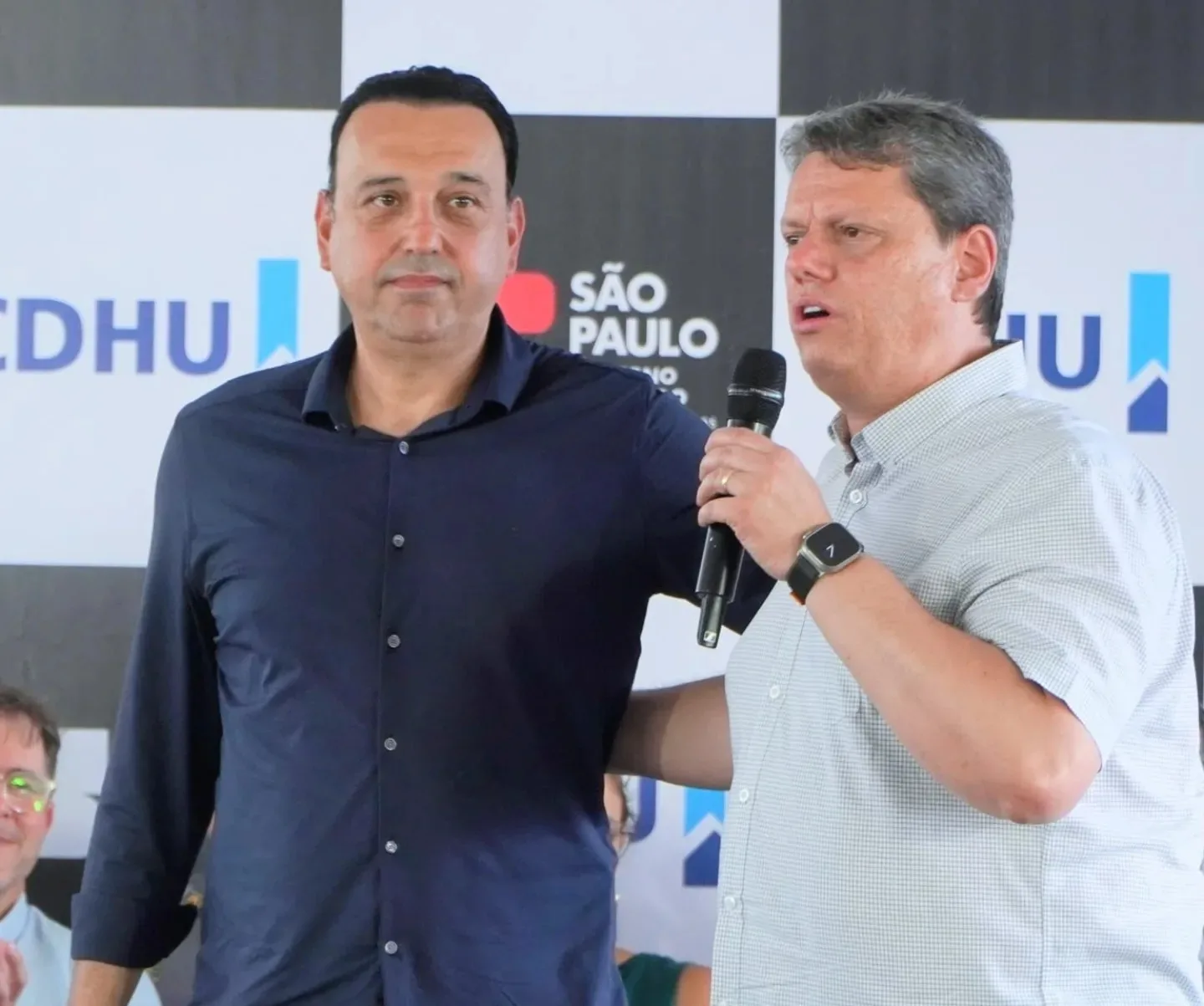 Tarcísio não garante Felício Ramuth como vice na chapa na busca pela reeleição ao Governo de SP