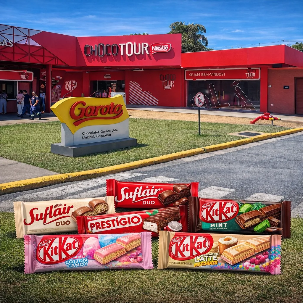 fábrica da Nestlé em Caçapava