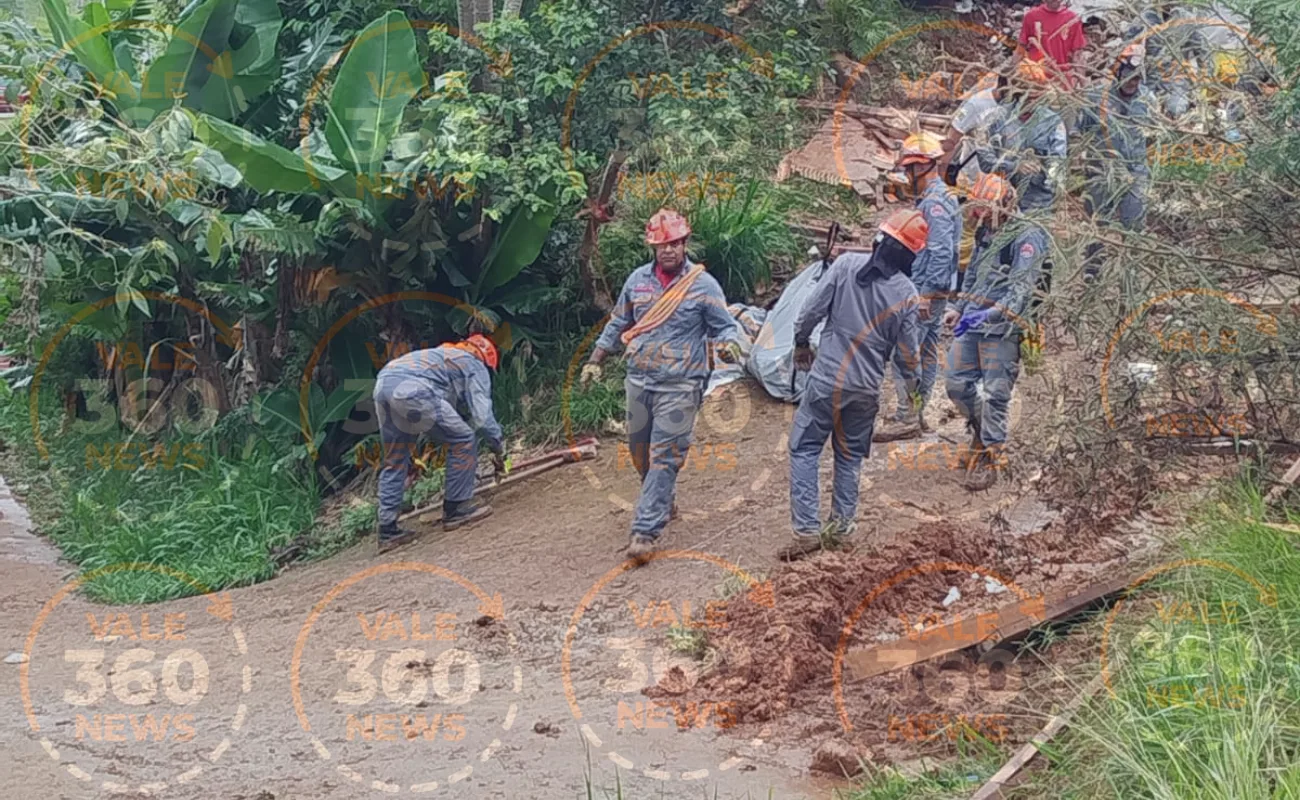 Depois de dois dias de buscas, Bombeiros encontram corpo de idoso soterrado em Natividade da Serra