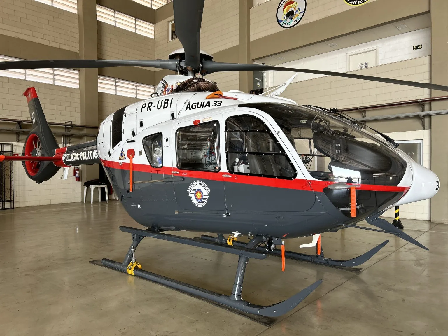 Homem é detido por atentado contra helicóptero Águia da PM em São José dos Campos