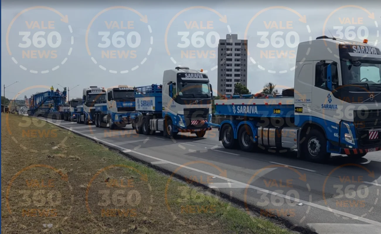 Quarta megacarga na Dutra