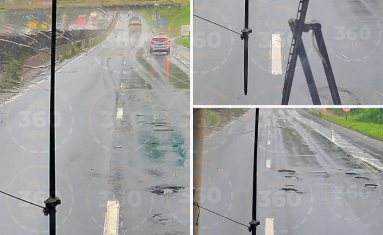 Pedágio caro não garante conservação da Via Dutra: Depois do mato alto, motoristas denunciam muitos buracos no Vale do Paraíba